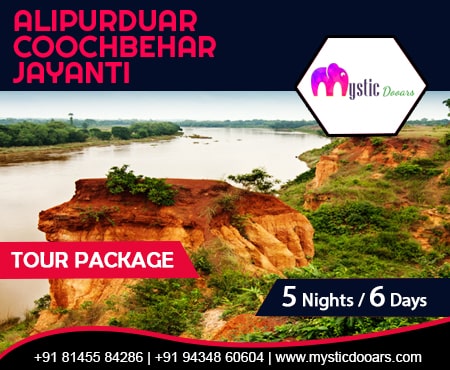 Alipurduar, Cooch Behar, Jayanti Package Tour for 6 Days