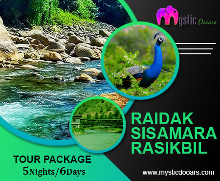 Raidak Package Tour for 6 days